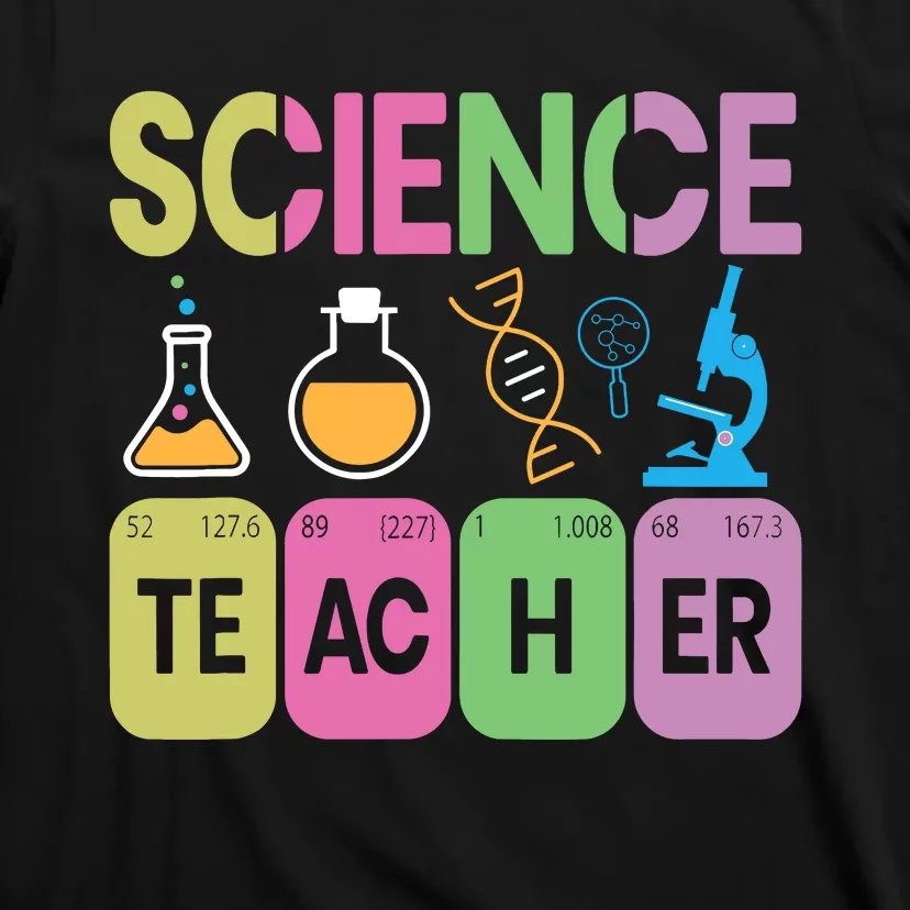 Science Teacher Funny Periodic Table Elements Graphic T-Shirt