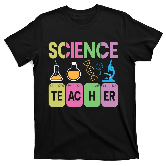 Science Teacher Funny Periodic Table Elements Graphic T-Shirt