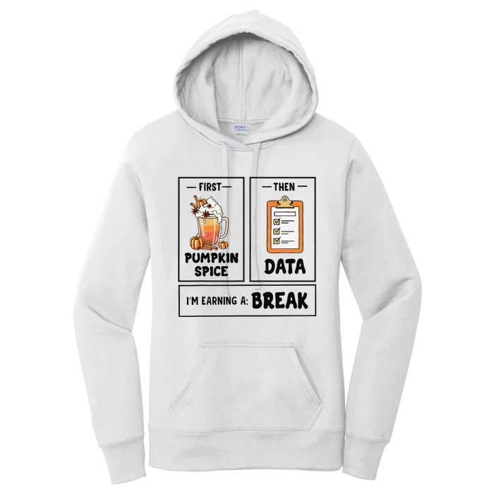 Sped Teacher First Then Behavior Therapist School Psych Women's Pullover Hoodie