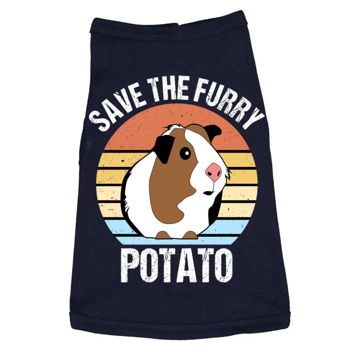 Save The Furry Potato Funny Guinea Pig Doggie Tank