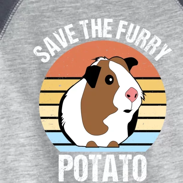 Save The Furry Potato Funny Guinea Pig Toddler Fine Jersey T-Shirt