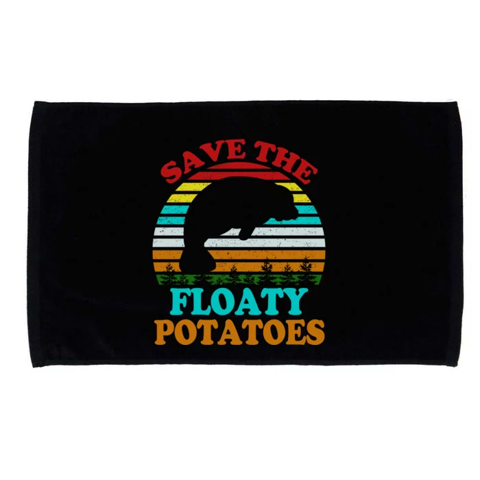 Save The Floaty Potatoes Microfiber Hand Towel