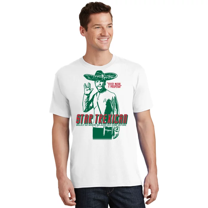 Star Trexican Funny Mexican Parody Prosperar T-Shirt