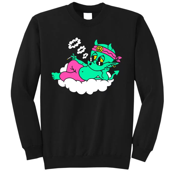 Supermega The Funny Brothers Devils Lettuce Tall Sweatshirt