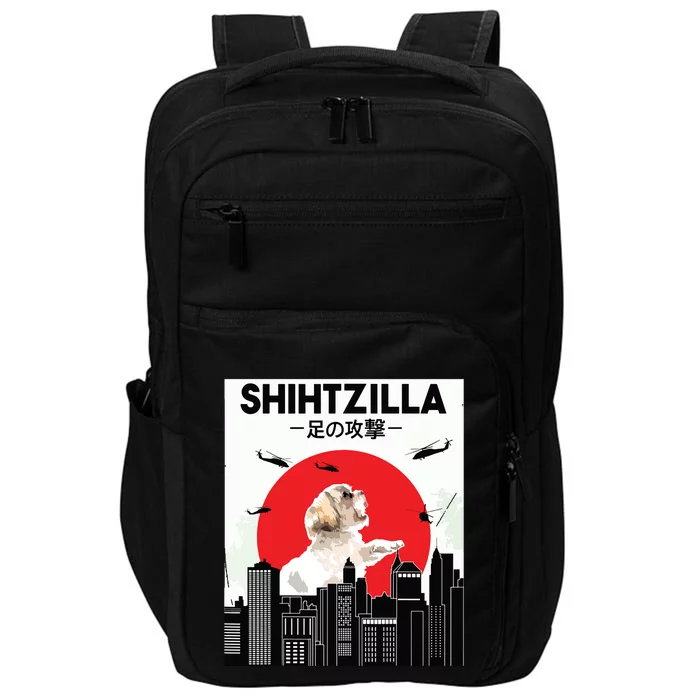 Shih Tzu Funny Shih Tzu Shih Tzu Lover Shih Tzu Impact Tech Backpack