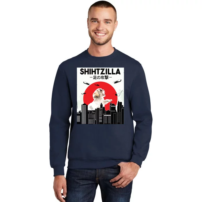 Shih Tzu Funny Shih Tzu Shih Tzu Lover Shih Tzu Tall Sweatshirt