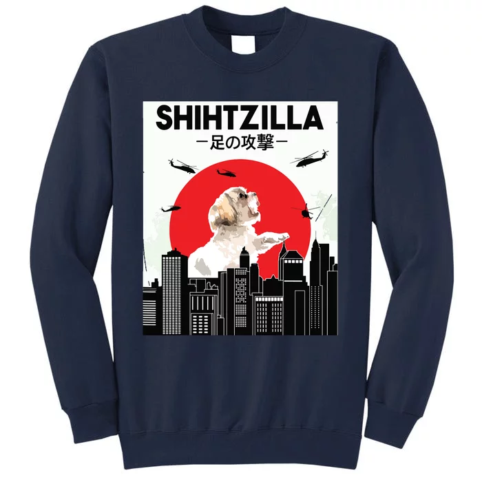 Shih Tzu Funny Shih Tzu Shih Tzu Lover Shih Tzu Tall Sweatshirt