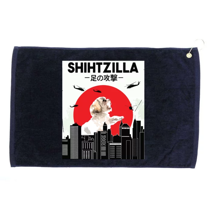 Shih Tzu Funny Shih Tzu Shih Tzu Lover Shih Tzu Grommeted Golf Towel