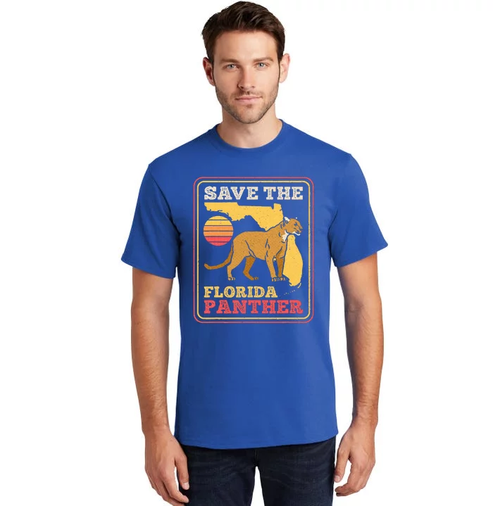 Save The Florida Panther Tall T-Shirt