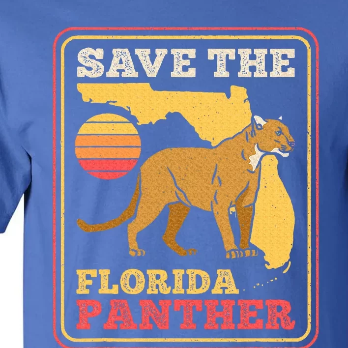 Save The Florida Panther Tall T-Shirt