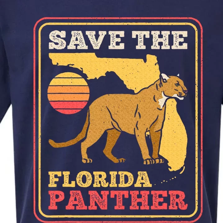 Save The Florida Panther Sueded Cloud Jersey T-Shirt