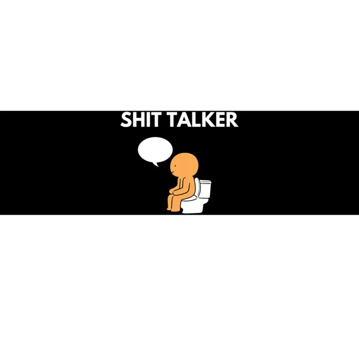 Shit Talker Funny Graphic Bumper Sticker