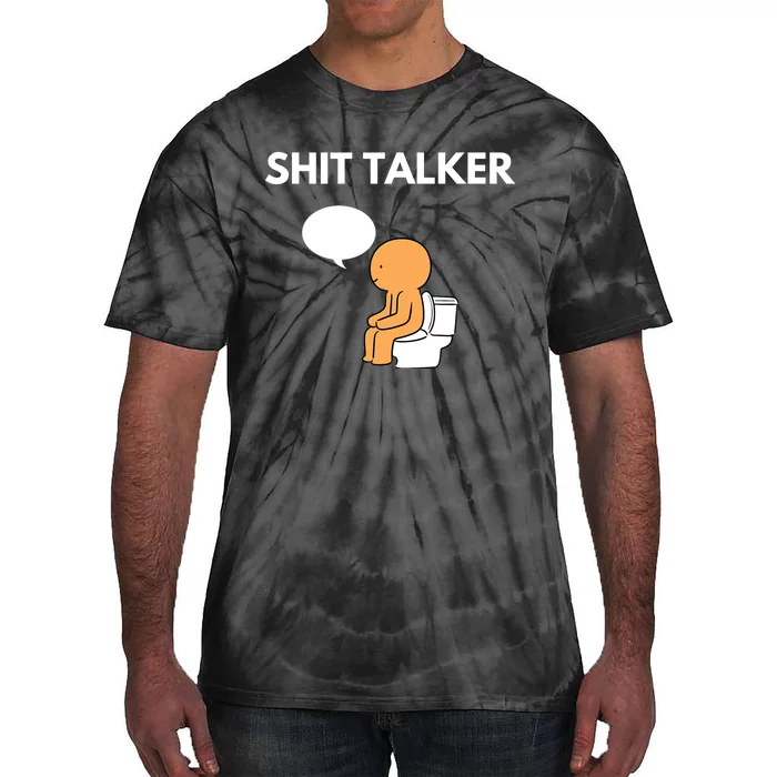 Shit Talker Funny Graphic Tie-Dye T-Shirt