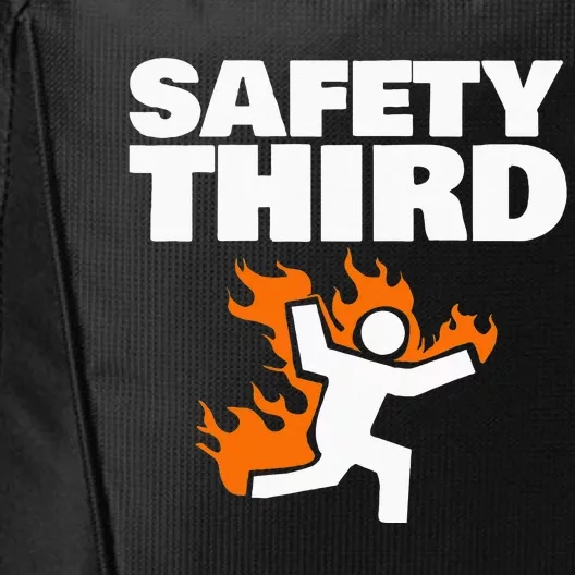 Safety Third funny Safety Third City Backpack