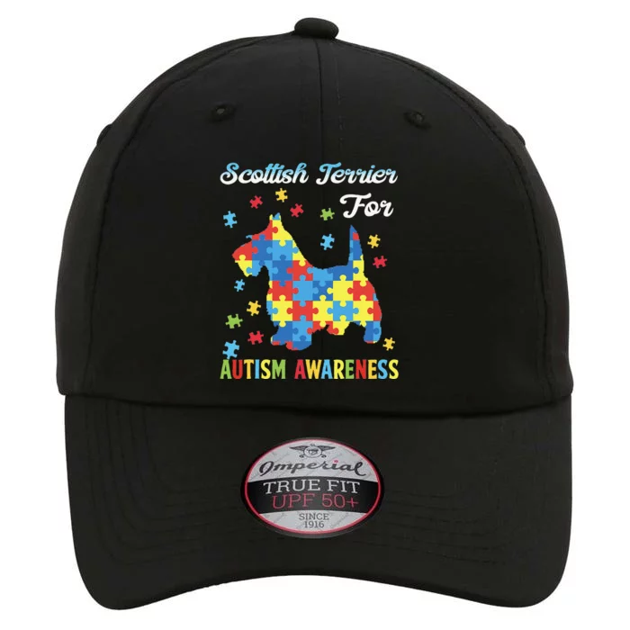 Scottish Terrier For Autism Awareness Dog Lover The Original Performance Cap