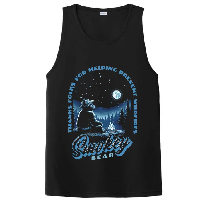 Stargazing Thanks For Helping Prevent Wildfires Performance Tank