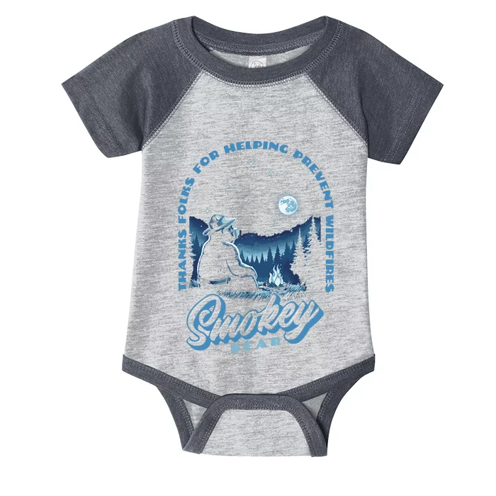 Stargazing Thanks For Helping Prevent Wildfires Infant Baby Jersey Bodysuit