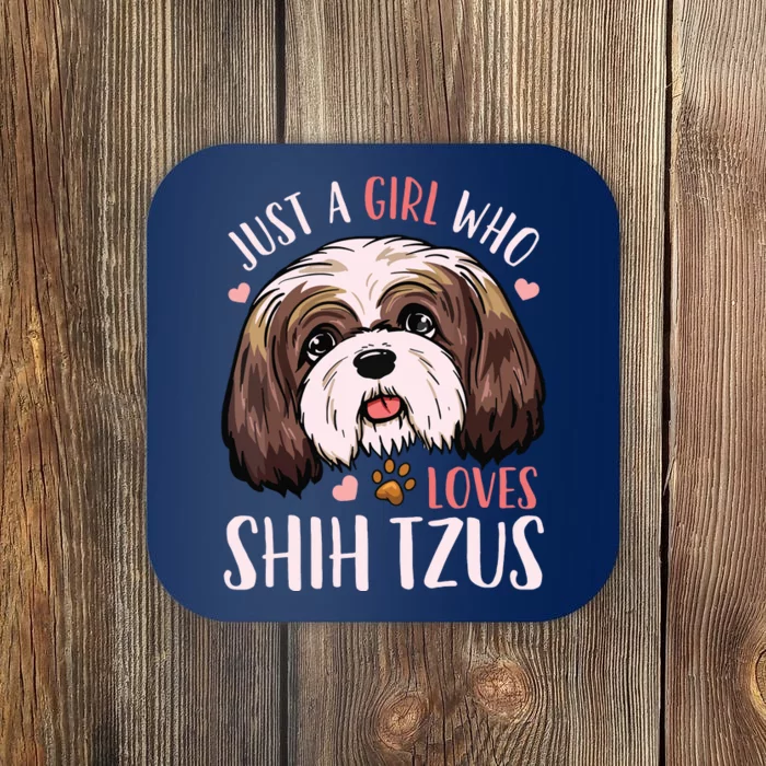 Shih Tzu Funny Coaster