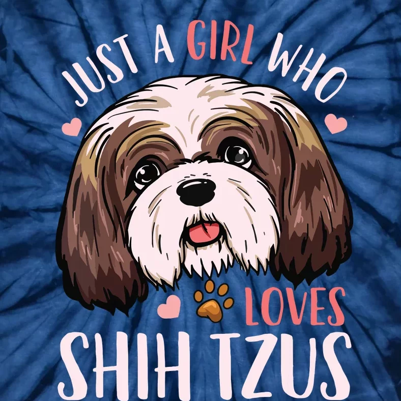 Shih Tzu Funny Tie-Dye T-Shirt