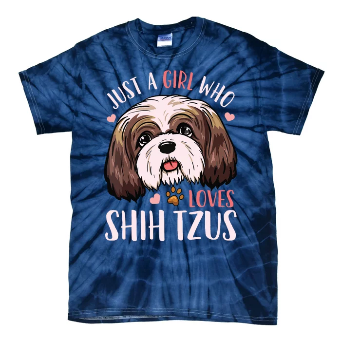 Shih Tzu Funny Tie-Dye T-Shirt