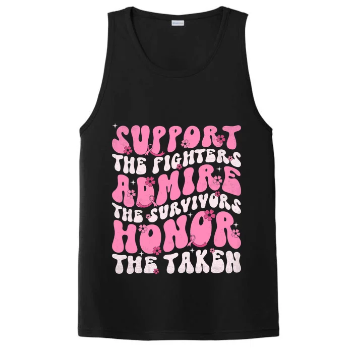 Support The Fighters Admire The Survivors Honor The Taken Performance Tank