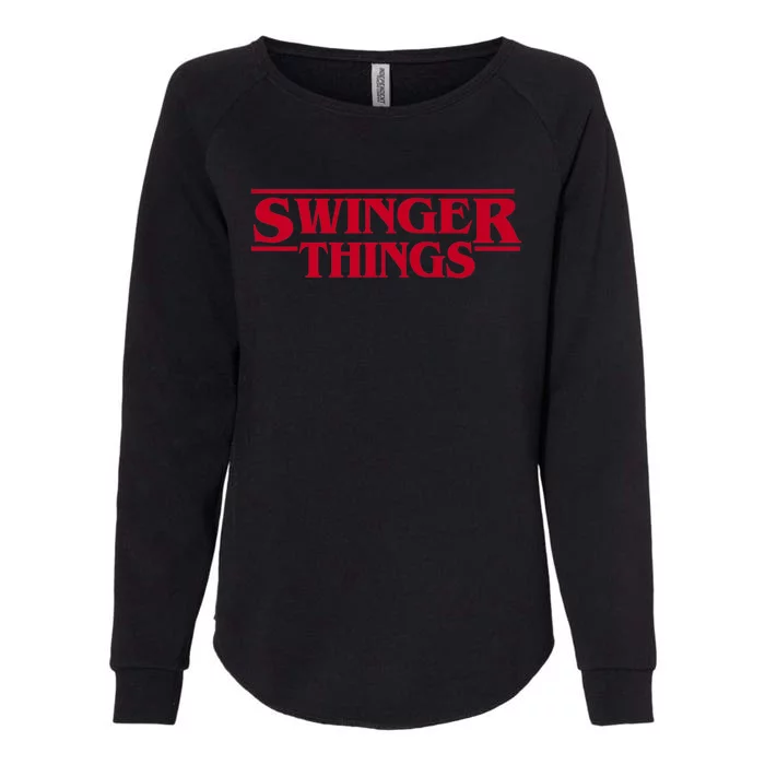 Swinger Things Funny Swingers Womens California Wash Sweatshirt