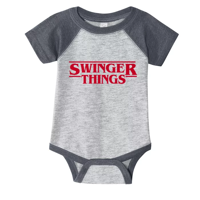 Swinger Things Funny Swingers Infant Baby Jersey Bodysuit