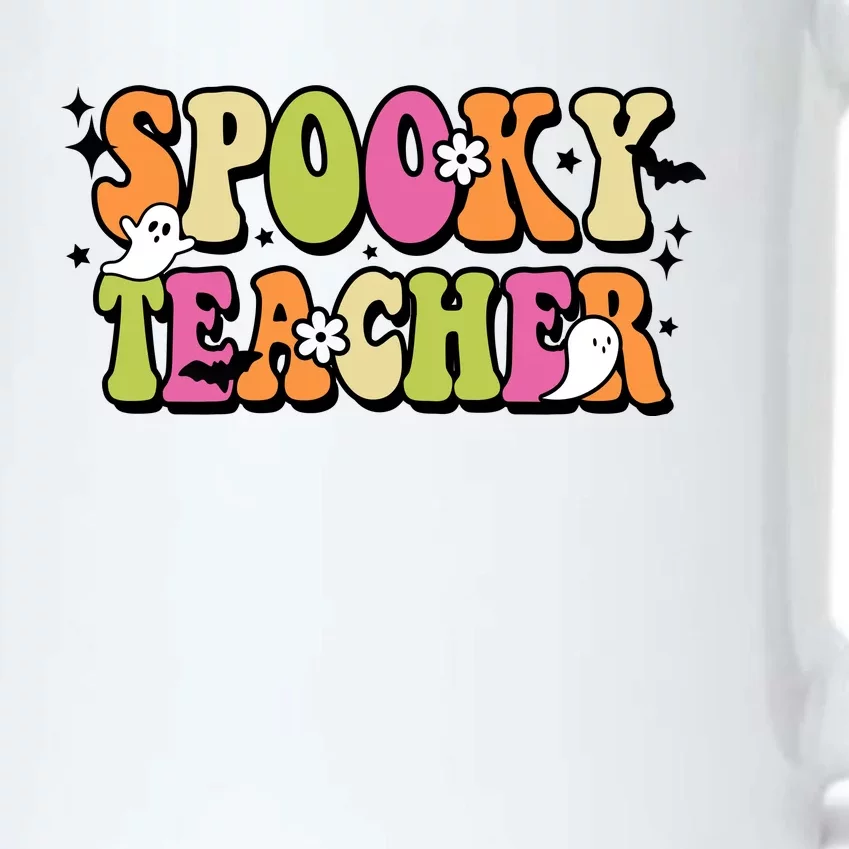 Spooky Teacher Festive Halloween Cute Black Color Changing Mug