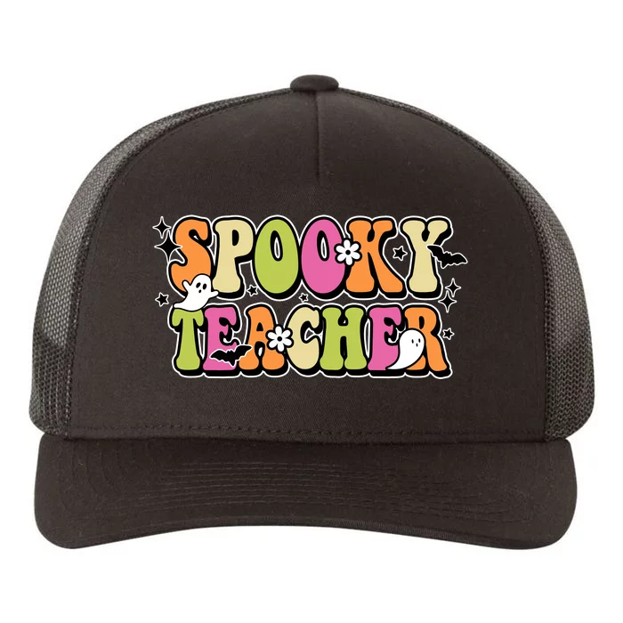 Spooky Teacher Festive Halloween Cute Yupoong Adult 5-Panel Trucker Hat