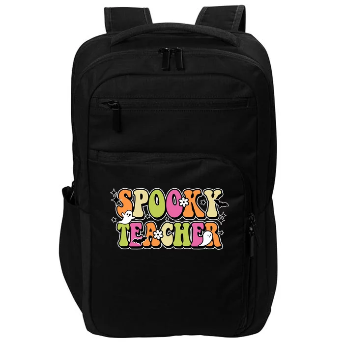 Spooky Teacher Festive Halloween Cute Impact Tech Backpack