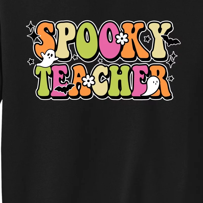 Spooky Teacher Festive Halloween Cute Tall Sweatshirt