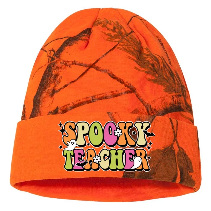 Spooky Teacher Festive Halloween Cute Kati - 12in Camo Beanie