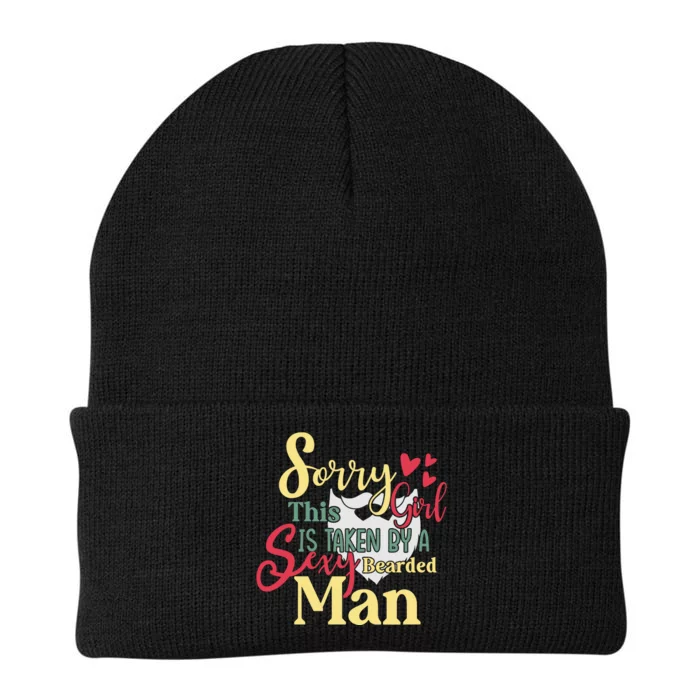 Sorry This Girl Is Taken Sexy Bearded Knit Cap Winter Beanie