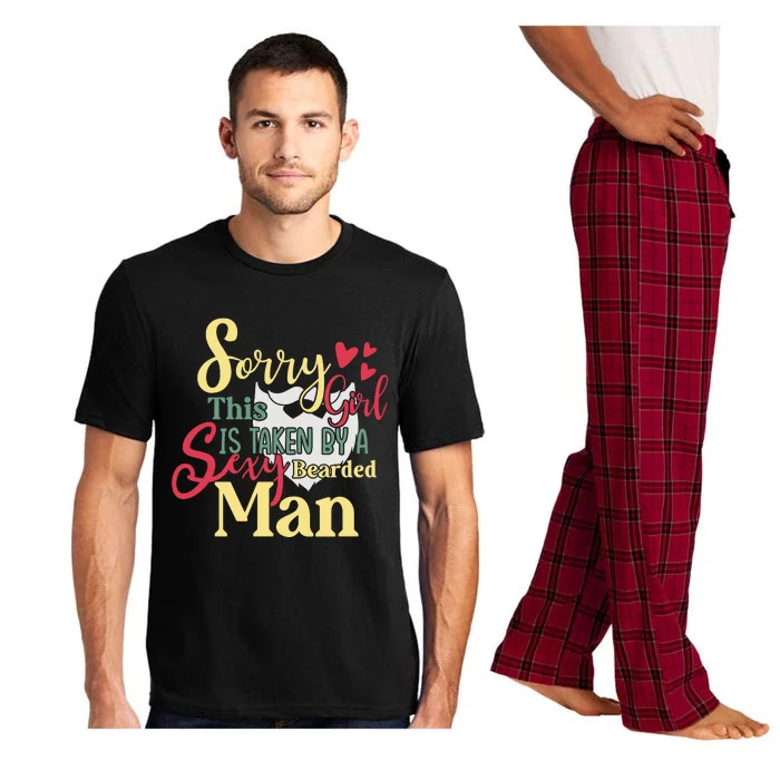 Sorry This Girl Is Taken Sexy Bearded Pajama Set