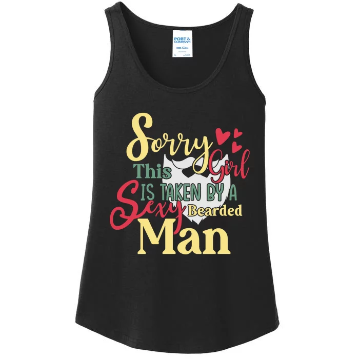 Sorry This Girl Is Taken Sexy Bearded Ladies Essential Tank