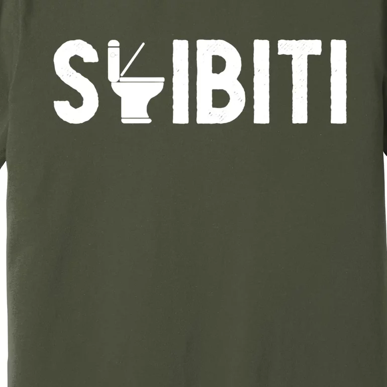 Skibiti Toilet Gen Alpha Slang Meme Skibiti Ohio Rizzler Premium T-Shirt