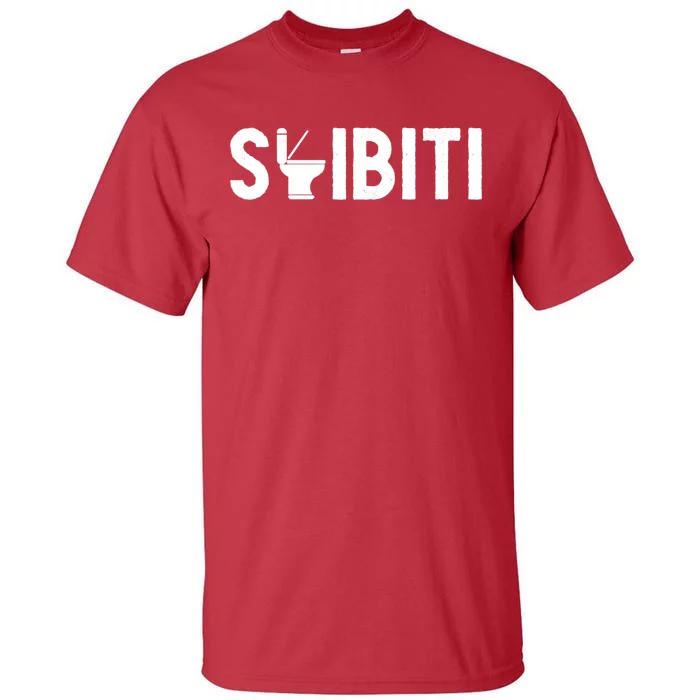 Skibiti Toilet Gen Alpha Slang Meme Skibiti Ohio Rizzler Tall T-Shirt