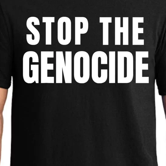 Stop The Genocide Pajama Set