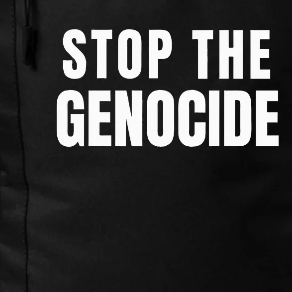 Stop The Genocide Daily Commute Backpack