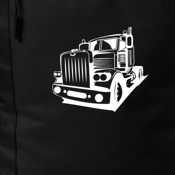 Semi Truck Gift For Truck Driver Daily Commute Backpack