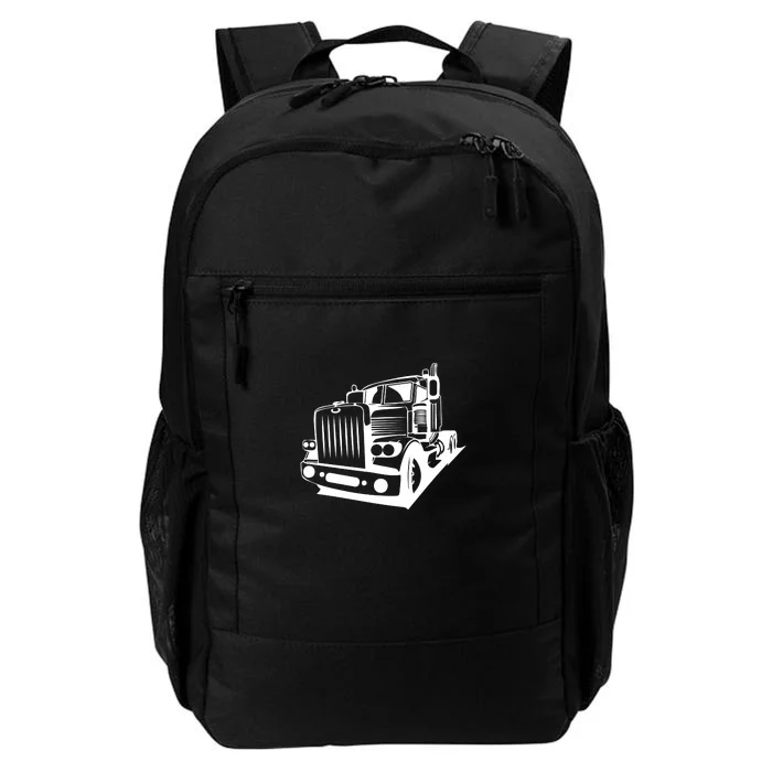 Semi Truck Gift For Truck Driver Daily Commute Backpack