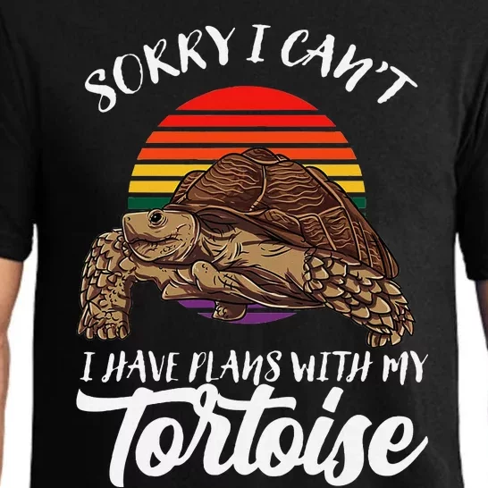 Sulcata Tortoise Gift I Love My African Spurred Tortoise Pajama Set