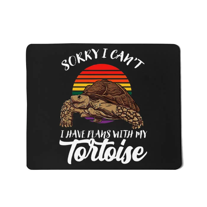 Sulcata Tortoise Gift I Love My African Spurred Tortoise Mousepad