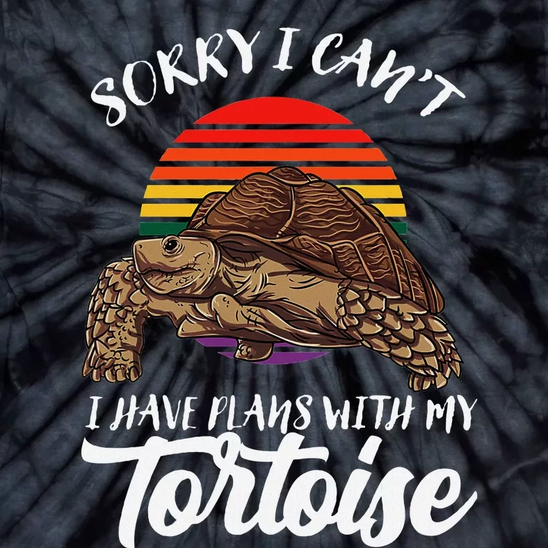 Sulcata Tortoise Gift I Love My African Spurred Tortoise Tie-Dye T-Shirt