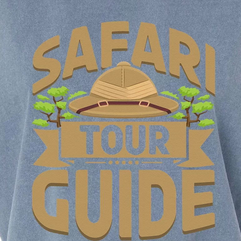 Safari Tour Guide Costume Africa Zoo Outfit Safari Tour Garment-Dyed Women's Muscle Tee