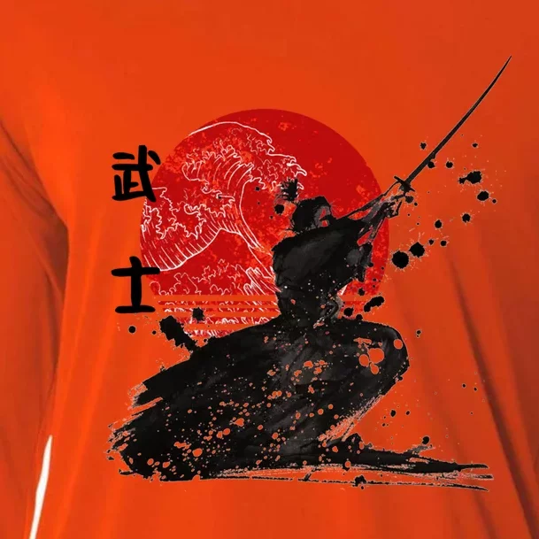 Samurai The Ghost Design Cooling Performance Long Sleeve Crew