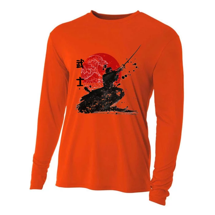 Samurai The Ghost Design Cooling Performance Long Sleeve Crew