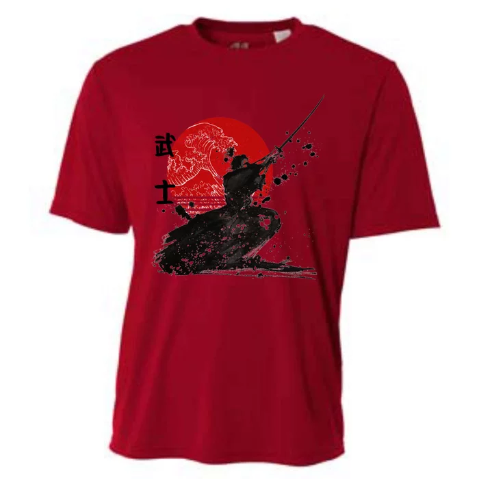 Samurai The Ghost Design Cooling Performance Crew T-Shirt