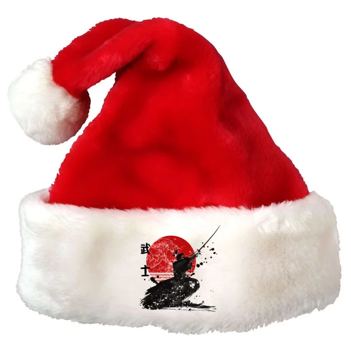 Samurai The Ghost Design Premium Christmas Santa Hat