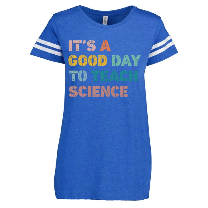 Science Teacher Gifts Its A Good Day To Teach Science Earth Enza Ladies Jersey Football T-Shirt